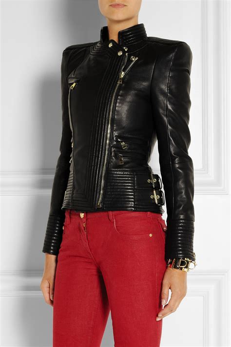 balmain leather jacket womens replica|balmain leather jacket sale.